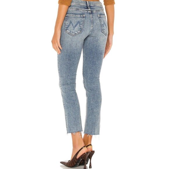 Mother The Rascal Ankle Fray Jean in Bonfire Lighting Size 25 - Picture 2 of 15